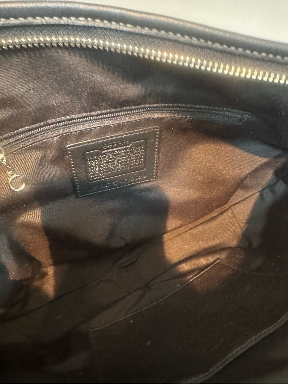 Coach Signature Y2K mini C Soho Hobo Bag in Black and Gray EUC 2007 - Picture 11 of 14